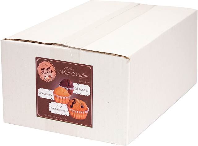 HELLMA Mini Muffin 4 x 60 Stück | CaterPoint.de