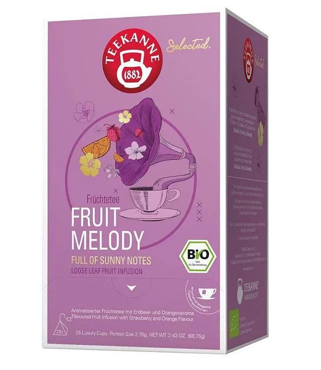 Teekanne Bio Luxury Cup Fruit Melody 25 x 2,75g | CaterPoint.de Teekanne Bio Luxury Cup Fruit Melody 25 x 2,75g | CaterPoint.de