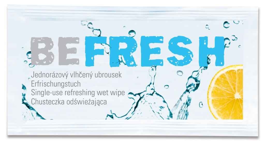 Hellma BE FRESH Erfrischungstücher 400 Stück