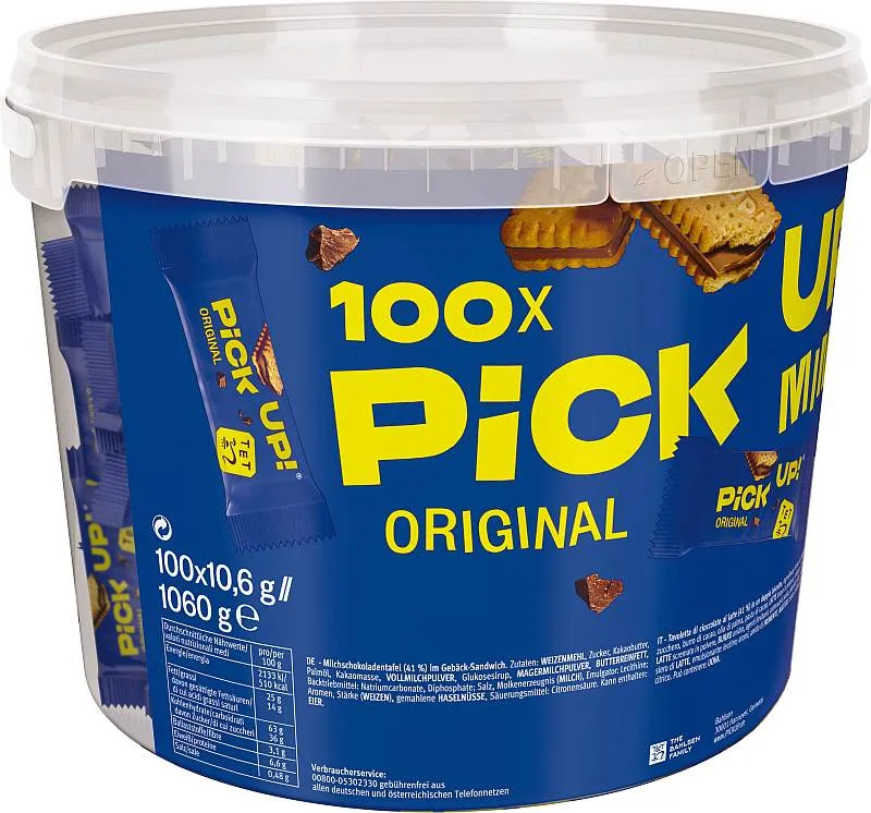 PICK UP Choko Minis 100 x 10,6g | CaterPoint.de PICK UP Choko Minis 100 x 10,6g | CaterPoint.de