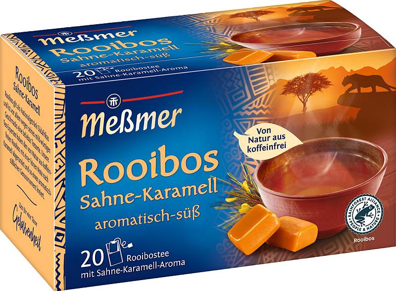 Meßmer Rooibos Sahne-Karamell 20 x 2,0g Tassenportion