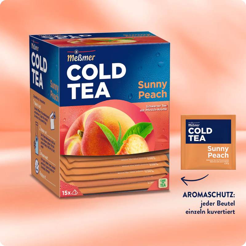 MEßMER Cold Tea Sunny Peach 15er | CaterPoint.de