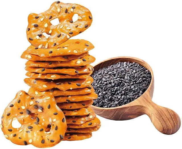 HELLMA Brezel Cracker Sesam | CaterPoint.de HELLMA Brezel Cracker Sesam | CaterPoint.de