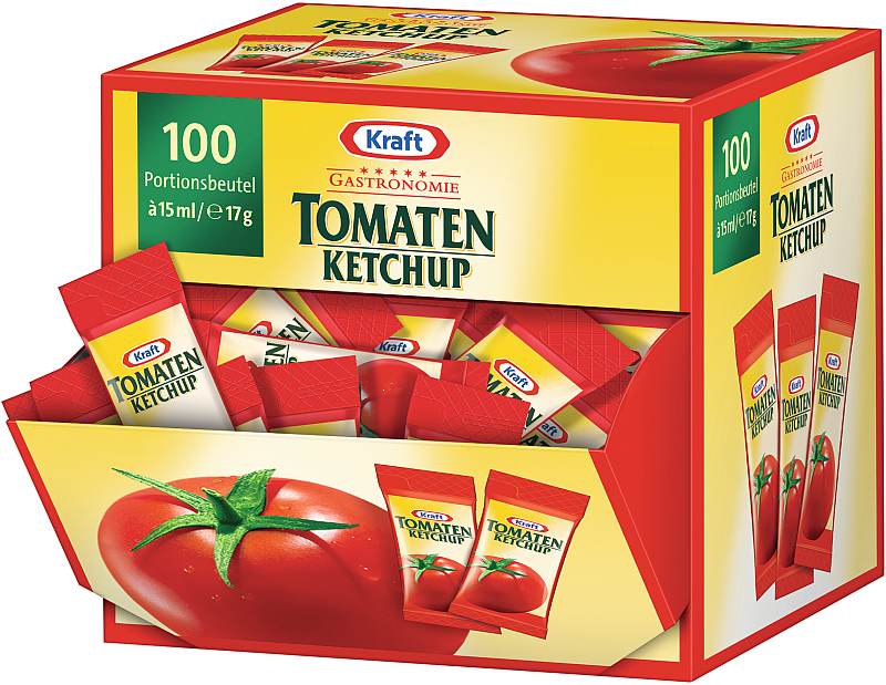 Kraft Tomaten - Ketchup 100 x 15 ml | CaterPoint.de