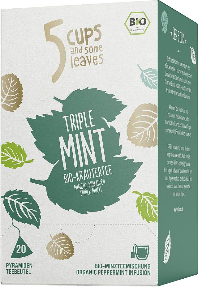 5cups | BIO | Triple Mint 20er