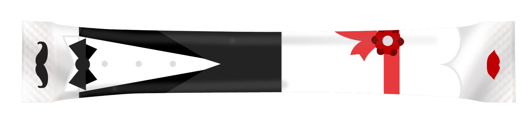 Hellma Zuckerstick "Hochzeit" 100 x 4g | CaterPoint.de