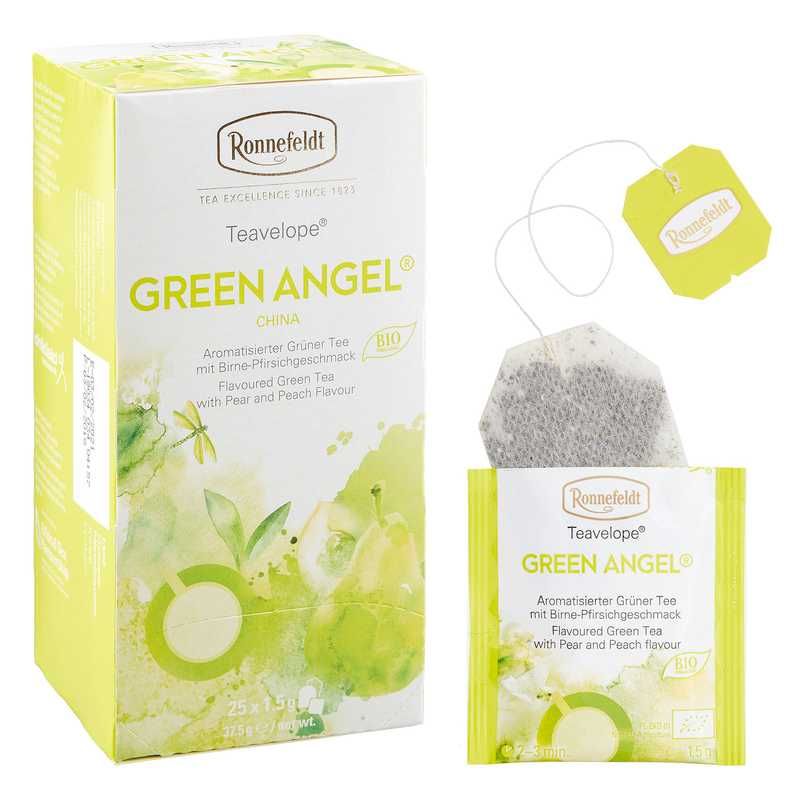 Teavelope-Green-Angel-Bio 25 x 1,5g | CaterPoint.de
