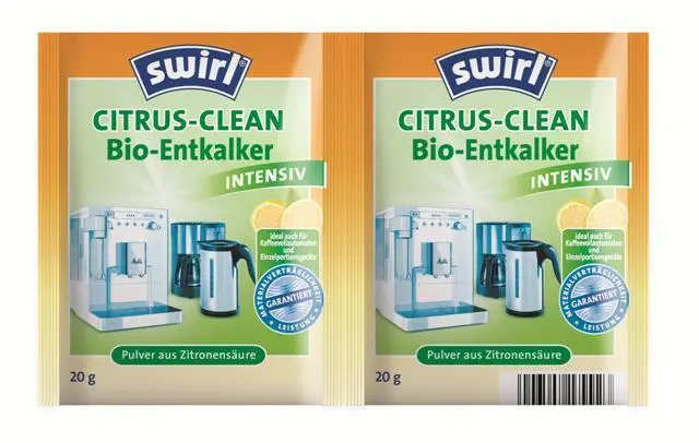 4006508179923_ml Swirl Citrus Clean Bio Schnellentkalker 2 x 20g