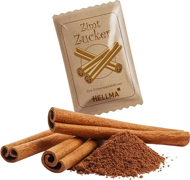 Hellma Zimt-Zucker 600 x 8g | CaterPoint.de