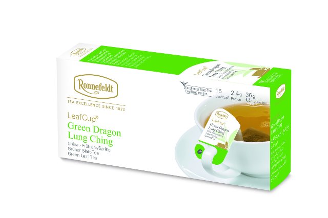 Ronnefeldt LeafCup® Green Dragon  Lung Ching 15 x 2,4g | CaterPoint.de