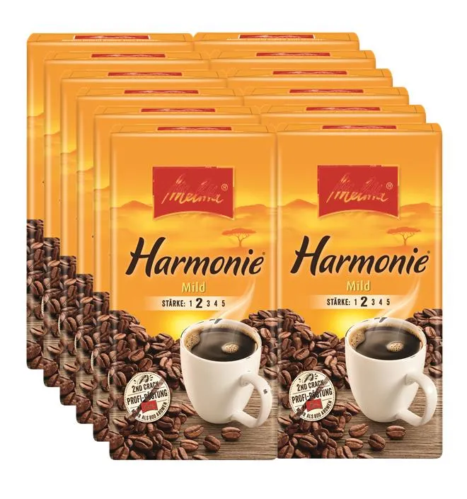 Melitta Kaffee Milde Harmonie 12 x 500g | CaterPoint.de