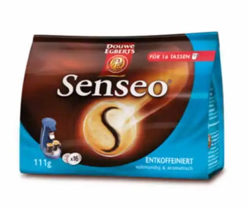 Senseo_Entkoffeiniert_ml Senseo Entkoffeiniert Coffee Pads 16 Stück