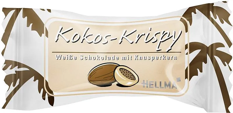 HELLMA Kokos-Krispy in Weißer Schokolade 380 Stück | CaterPoint.de HELLMA Kokos-Krispy in Weißer Schokolade 380 Stück | CaterPoint.de