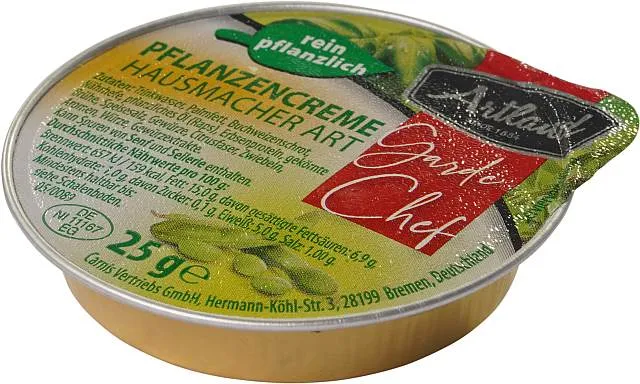 Artland Pflanzencreme-Sortiment 100x25g | CaterPoint.de Artland Pflanzencreme-Sortiment 100x25g | CaterPoint.de