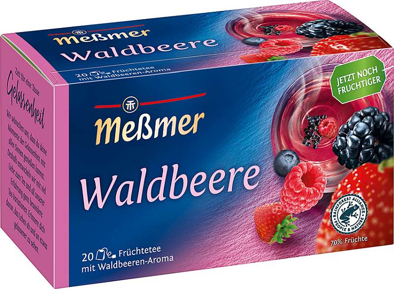 Meßmer Waldbeere 20 x 2,5g Tassenportion