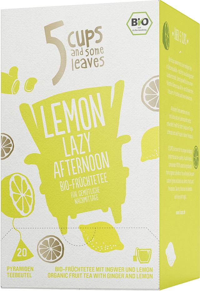 5cups | BIO | Lemon Lazy Afternoon 20er