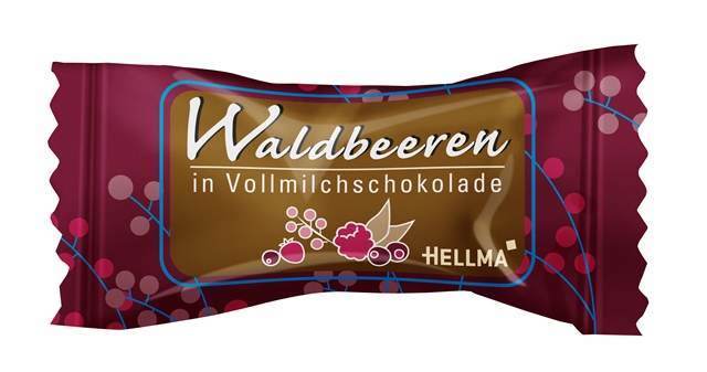Hellma Waldbeere im Schokomantel VM 380 x 1,52g