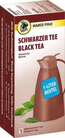 MARCO POLO Schwarzer Tee 20x4,00g (1-Liter)