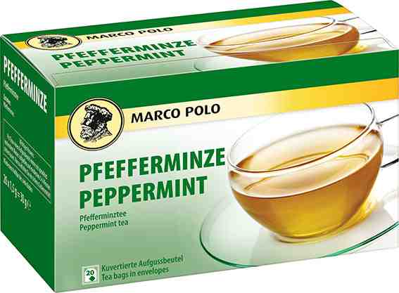 MARCO POLO Pfefferminze 20 x 1,5g Tassenportion | CaterPoint.de