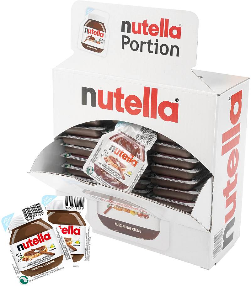 Nutella 40 x 15g per Karton