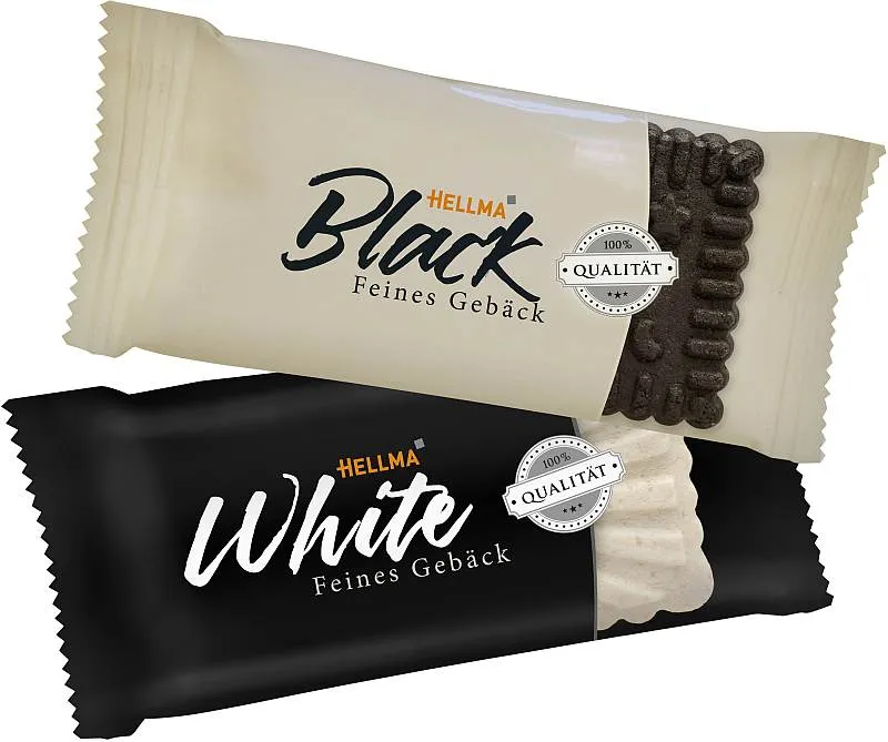 HELLMA Feines Gebäck  Black & White | CaterPoint.de HELLMA Feines Gebäck  Black & White | CaterPoint.de