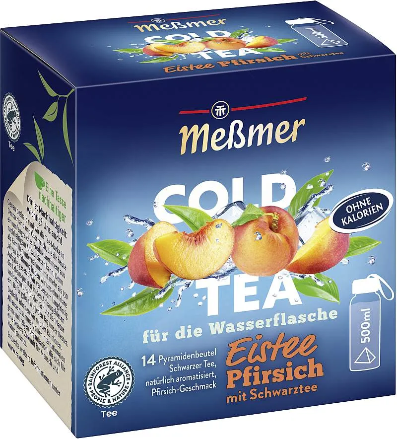 Meßmer COLD TEA Eistee Pfirsich | CaterPoint.de