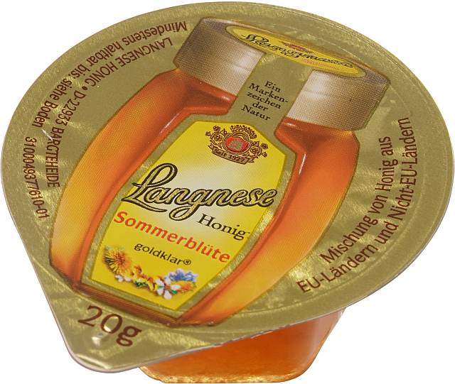 Langnese Sommerblütenhonig 72x20g | CaterPoint.de