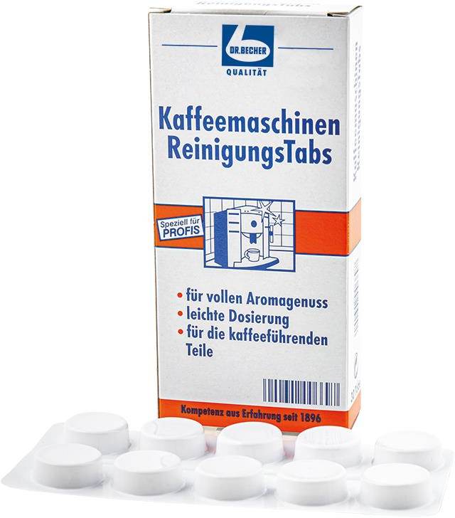 Dr. Becher Kaffeemaschinen Reinigungs Tabs | CaterPoint.de