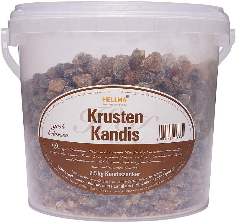 Hellma Krusten Kandis 2500g | CaterPoint.de