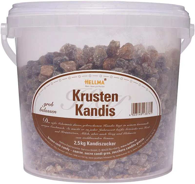 Hellma Krusten Kandis 2500g | CaterPoint.de