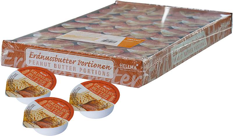 Hellma Erdnussbutter 80 x 15g Portionen | CaterPoint.de