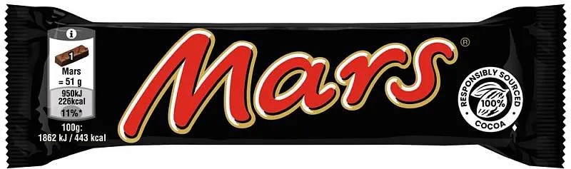 MARS® 32 x 51g Thekendisplay | CaterPoint.de MARS® 32 x 51g Thekendisplay | CaterPoint.de