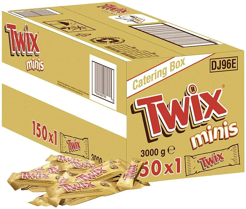 Twix Miniriegel 150 x 20g | CaterPoint.de
