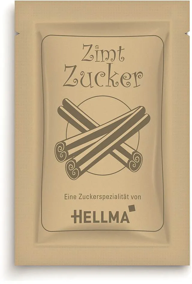 Hellma Zimt-Zucker 600 x 8g | CaterPoint.de