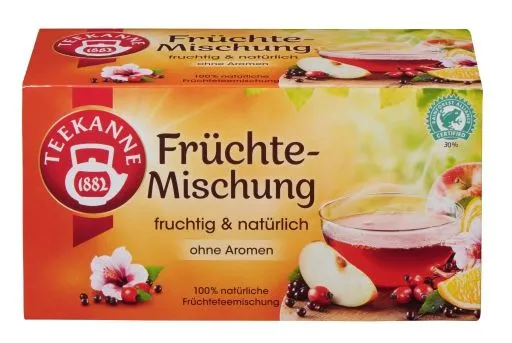 Teekanne Früchte-Mischung 20 x 3,0g Tassenportion | CaterPoint.de Teekanne Früchte-Mischung 20 x 3,0g Tassenportion | CaterPoint.de