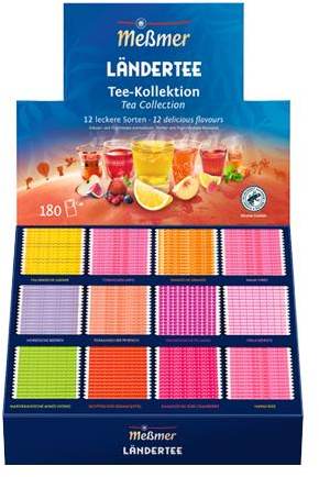MEßMER Ländertee Collection Box 180er