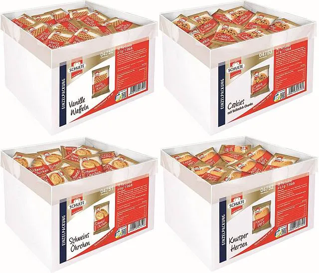 Schulte Kaffee-Portionen 4-fach | CaterPoint.de