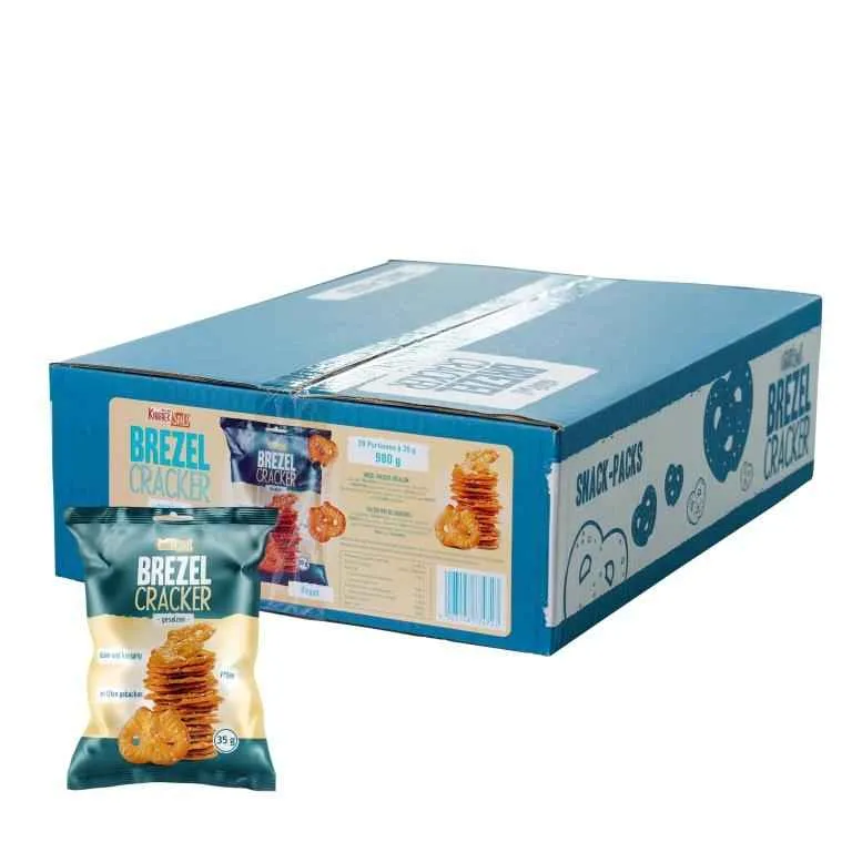 HELLMA Brezel Cracker 28 x 35g | CaterPoint.de HELLMA Brezel Cracker 28 x 35g | CaterPoint.de