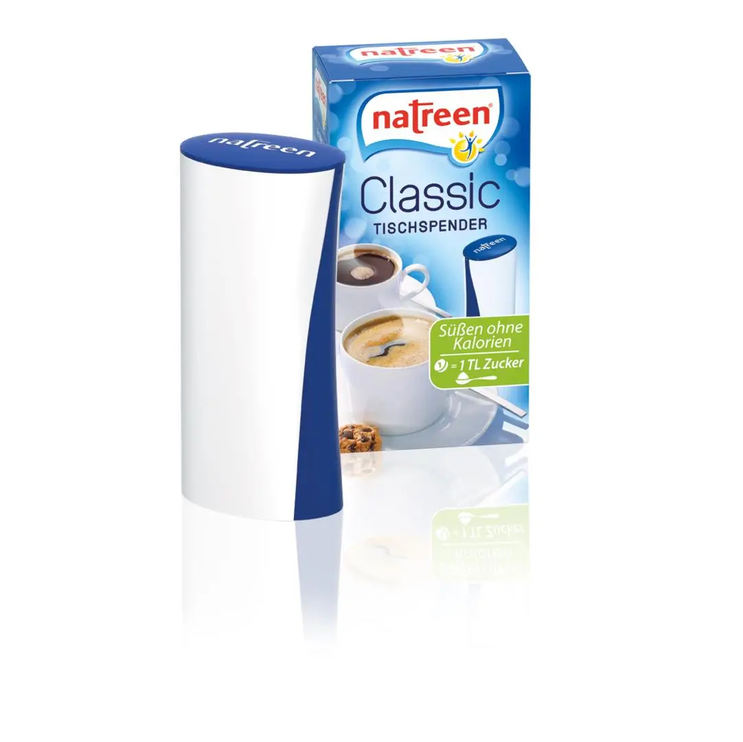 natreen® Classic Tabletten (500 Stück) im Tischspender | CaterPoint.de natreen® Classic Tabletten (500 Stück) im Tischspender | CaterPoint.de