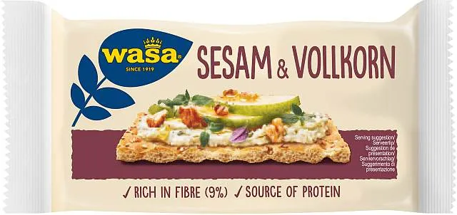 Wasa Sesam & Vollkorn Knäckebrot | CaterPoint.de Wasa Sesam & Vollkorn Knäckebrot | CaterPoint.de