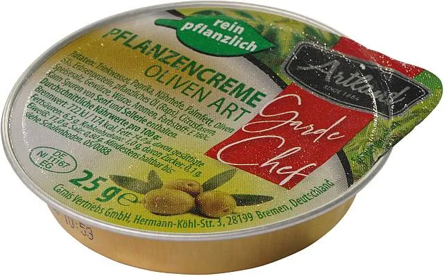 Artland Pflanzencreme-Sortiment 100x25g | CaterPoint.de Artland Pflanzencreme-Sortiment 100x25g | CaterPoint.de