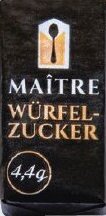 Maitre Würfelzucker 2000 x 4,4g Karton