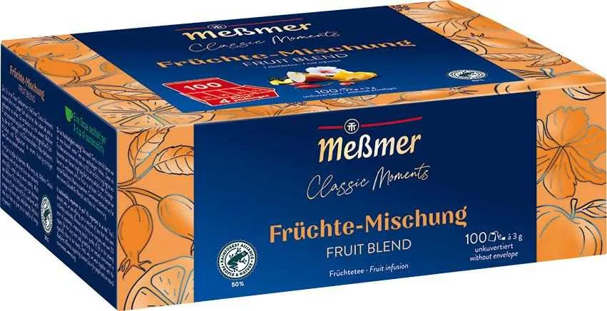 Meßmer Classic Moments Früchtemischung 100 x 3g Tassenportion | CaterPoint.de Meßmer Classic Moments Früchtemischung 100 x 3g Tassenportion | CaterPoint.de