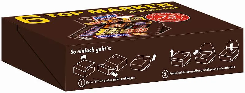 Mars Topseller Box 72 Riegel | CaterPoint.de Mars Topseller Box 72 Riegel | CaterPoint.de