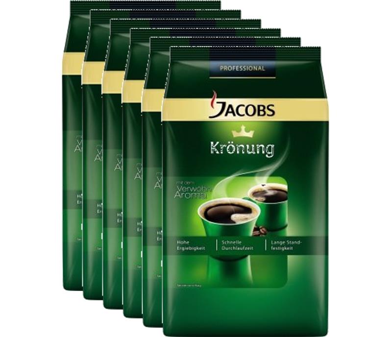 6 x Jacobs Krönung klassisch 1000g