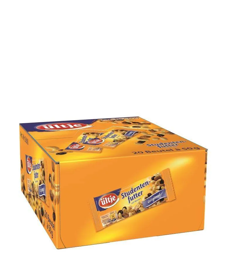 Ültje Studentenfutter 20 x 50g | CaterPoint.de Ültje Studentenfutter 20 x 50g | CaterPoint.de