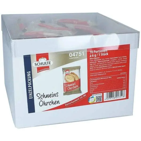 Schulte Schweinsöhrchen 70er | CaterPoint.de Schulte Schweinsöhrchen 70er | CaterPoint.de