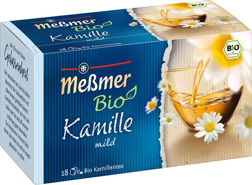 Meßmer BIO Kamille 18 x 1,5g Tassenportion