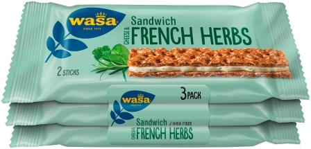 Wasa Sandwich feine Kräuter 8x90g