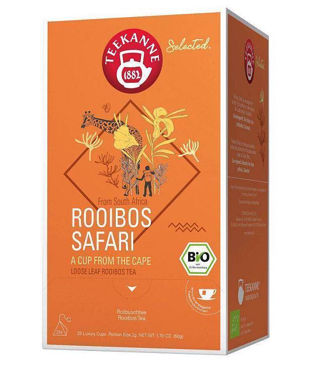 Teekanne Bio Luxury Cup Rooibos Safari 25 x 2,0g
